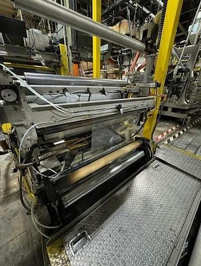 Used 47" WIDE EGAN EXTRUSION COATING LINE