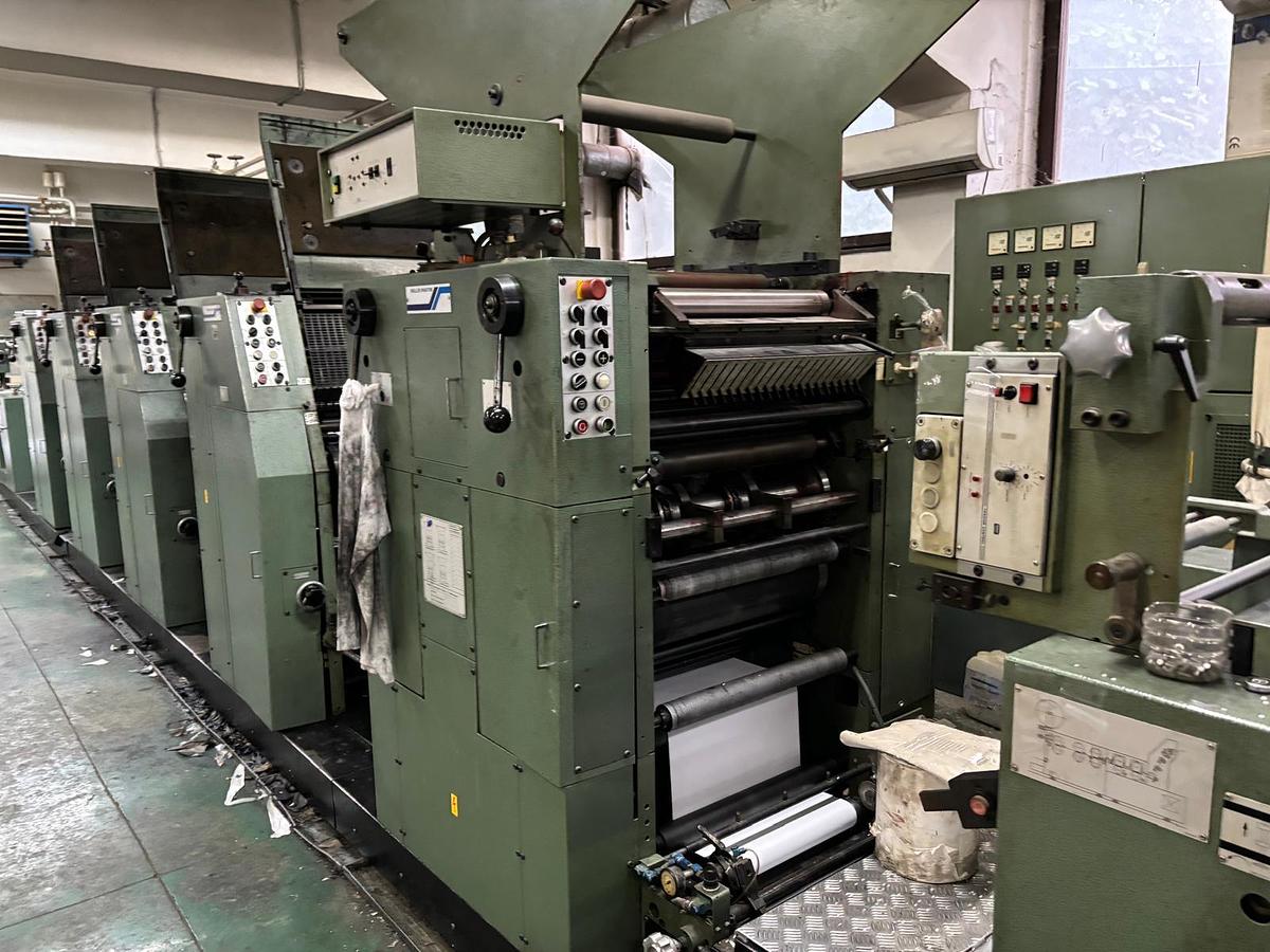 Used 20" MULLER MARTINI PROGRESS 520 ROTARY PRESS