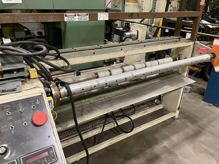 Used 64" VOORWOOD SIMPLEX SLITTER REWINDER CANTILEVERED