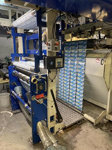 Used 40" ROTOMEC MODEL RS 4003 10 COLOR ROTOGRAVURE PRESS (SOLVENT INK) MFG. 2006