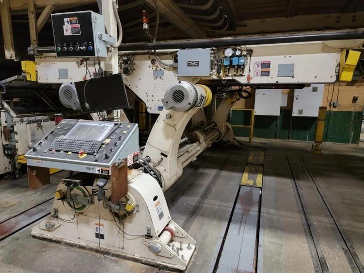 Used 98" AGNATI MWU DOUBLE WALL / 5 PLY CORRUGATING LINE