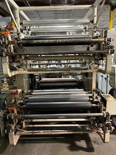 Used WEBER #7XF SOS PAPER BAG MACHINE WITH 4 COLOR INLINE PRINTER