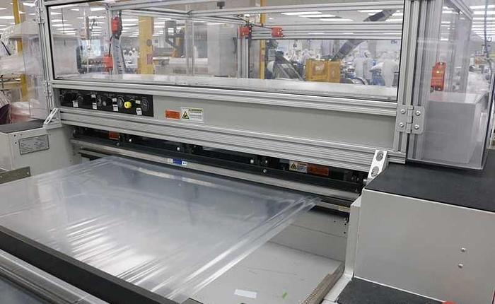 Used HUDSON SHARPE M1400-TS PLASTIC BAG MAKING MACHINE MANUFACTURED 2014