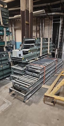 Used 1000 + FEET OF HYTROL ROLLER CONVEYOR (REMOVED AND READY)