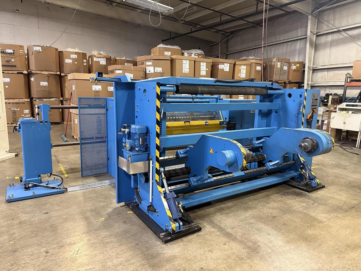 Used 65" WIDE KAMPF STARSLIT DUPLEX SLITTER REWINDER - MANUFACTURED 2011