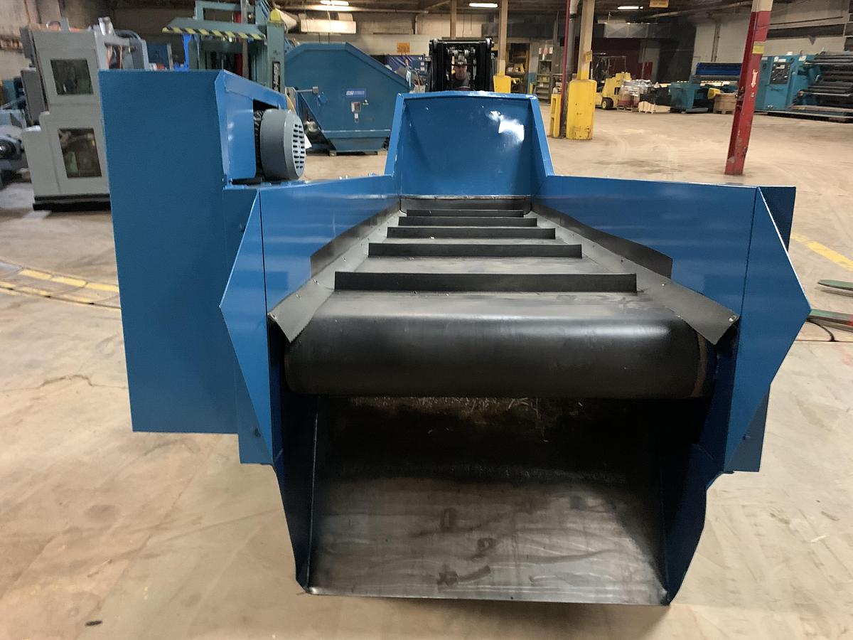 Used EXCEL EX-60 AUTOMATIC MANUAL TIE BALER WITH CONVEYOR VIDEO AVAILABLE