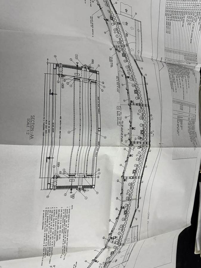 Used 72" WIDE INTAROTO LAMINATOR - PAPER & BOARD