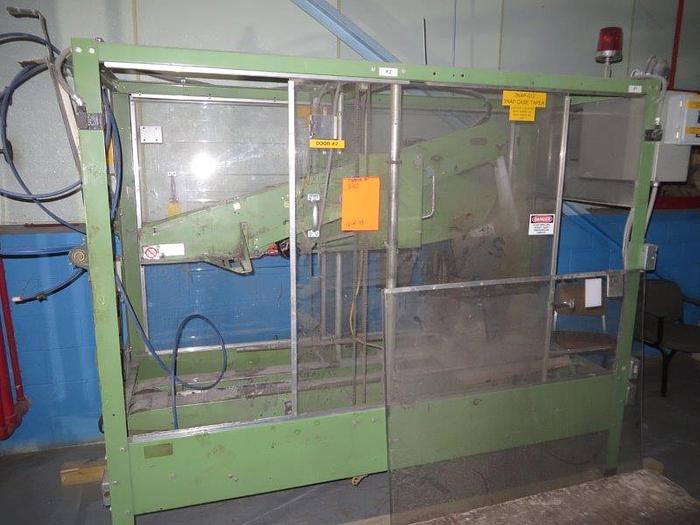 Used 112" BAOSUO BATHROOM TISSUE LINE WITH VTP CARTON ERECTOR, PACKER & VTP 8450 WRAPPER