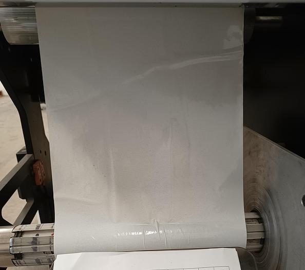 Used 2017 ROTOFLEX DSI-440 17.5" DIE CUTTER WITH SERVO TECHNOLOGIES SERIES 3 SERVO 3000 INFEED AND REREGISTER SYSTEM