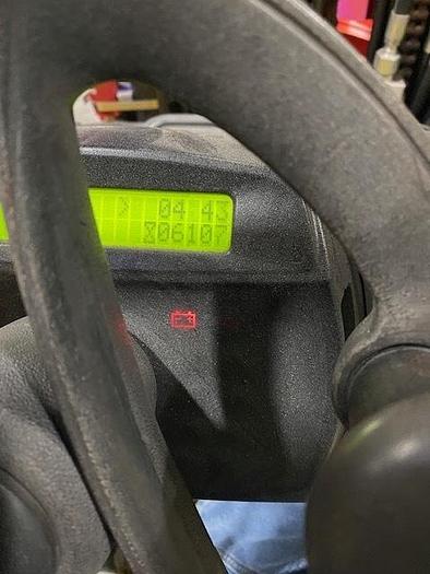 Used 12,000 POUND CAPACITY HYSTER S120FTPRS FORKLIFT WITH 60" BOLZONI PAPER ROLL CLAMP TRIPLE STAGE MAST MFG. 2016