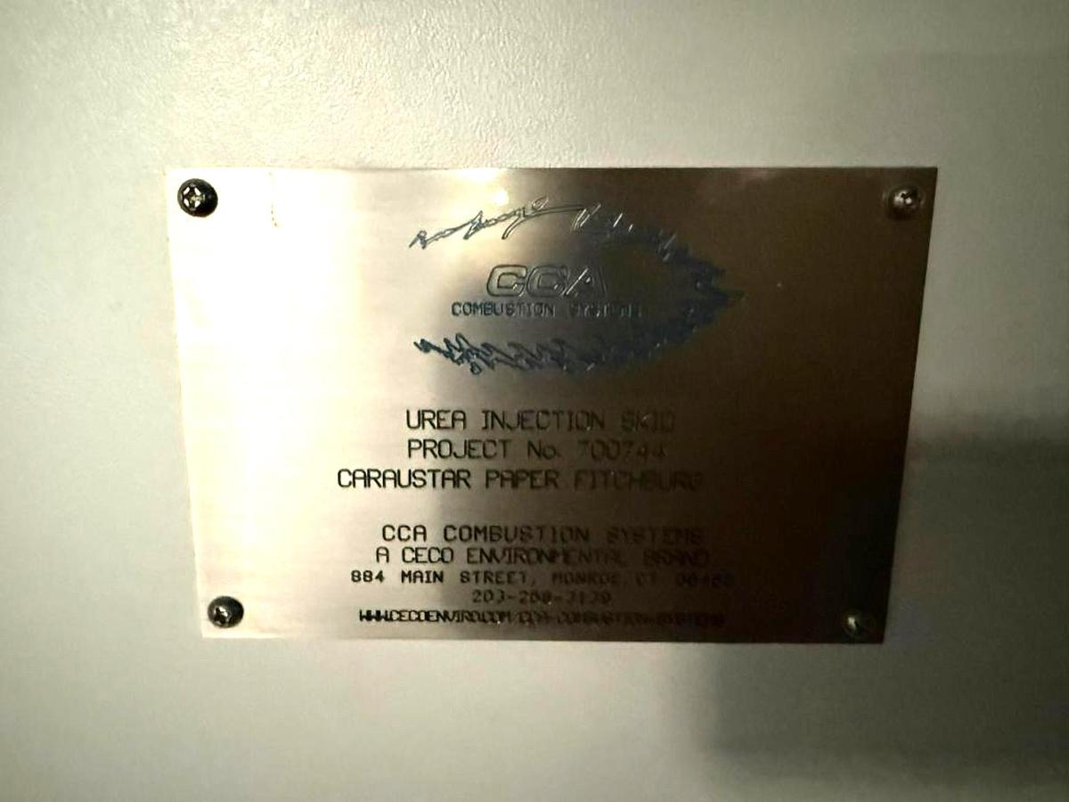 Used UREA INJECTION SKID WITH ALLEN BRADLEY CONTROLS