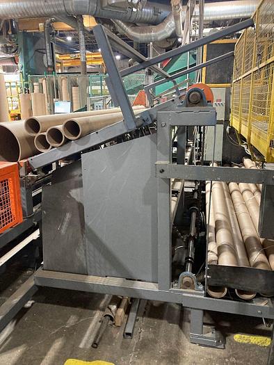 Used 120" WIDE CORETECH MODEL CM-11 AUTOMATIC CORE CUTTER - 1" - 12" ID CORES