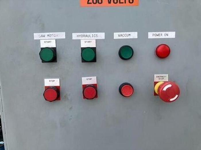 Used L-M LM PAPER ROLL SAW 20 HP 72" ROLL DIAMETER- SOLD