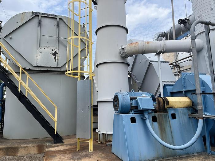 Used GEOENERGY GEOTHERM REGENERATIVE THERMAL OXIDIZER (RTO) 45,000 SCFM