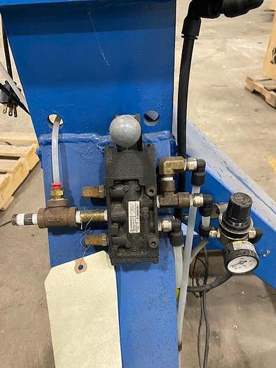 Used CUSTOM 50" WIDE UNWIND STAND  52" DIA.