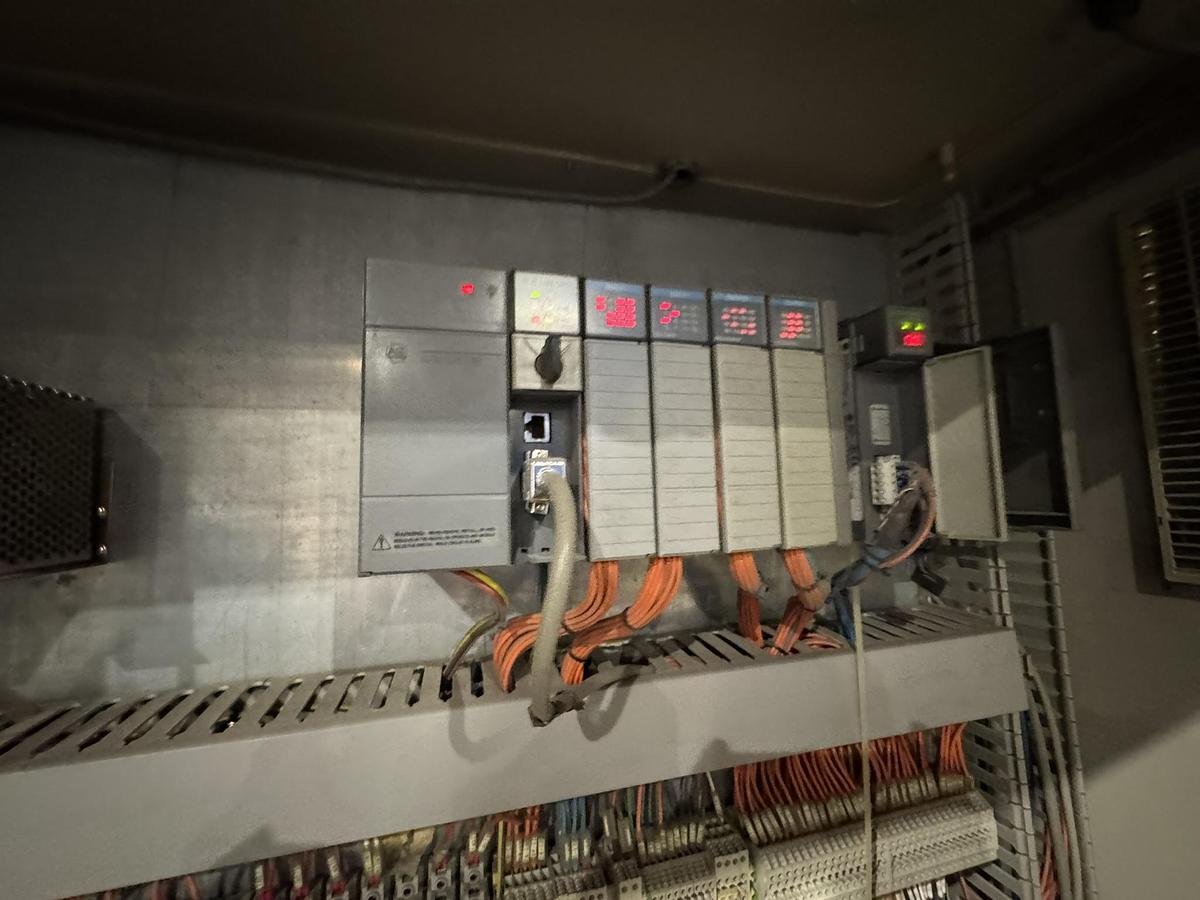 Used 80.5" WIDE AUSQUIP MODEL JM-80-60 TWO DRUM WINDER - UPDATED HMI