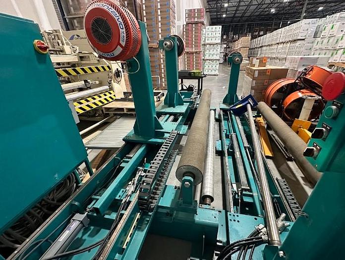 Used 74" CATBRIDGE MODEL 403 CONTINUOUS WINDER NONWOVENS - 2020 DRIVE & CONTROLS UPDATE