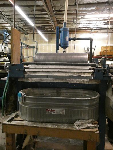 Used ALAR AUTO-VAC MODEL 230 C.S. ROTARY VACUUM DRUM FILTER