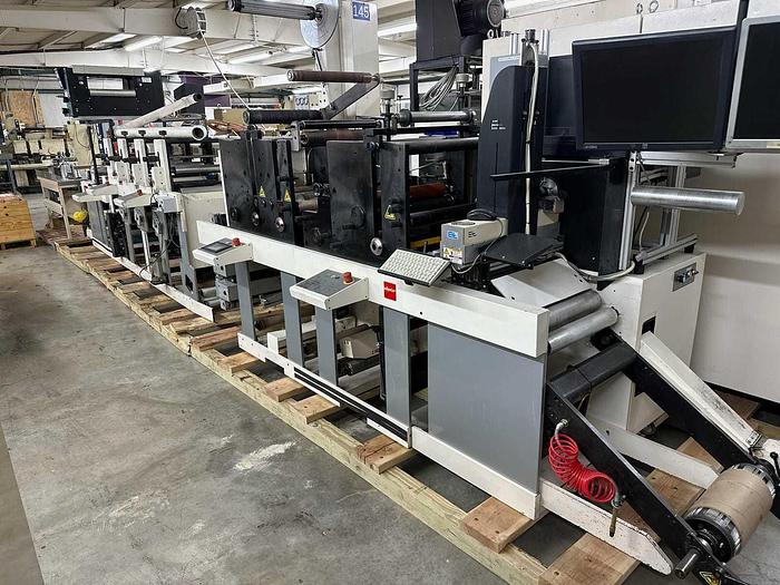 Used 16" NILPETER FB4200S 4 COLOR PRINTING PRESS