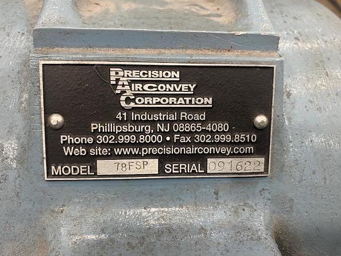 Used PRECISION AIR CONVETY CORP. MODEL 78-FSP TRIM CHOPPER W/ MOTOR