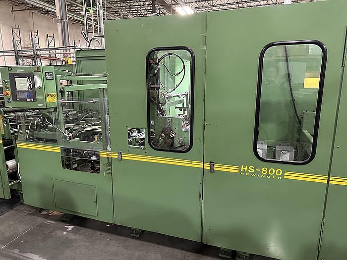Used ELSNER MODEL HS-800 AUTOMATIC REWINDER