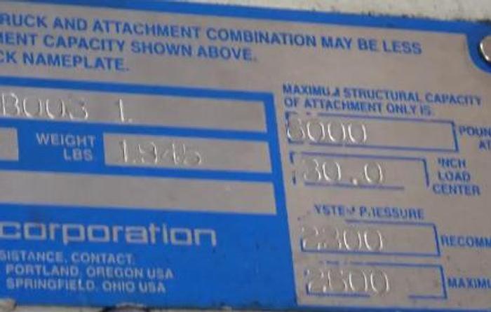 Used CASCADE 60G-RCP-B003-1 60 INCH DIAMETER CLAMP CLASS III- PENDING NF