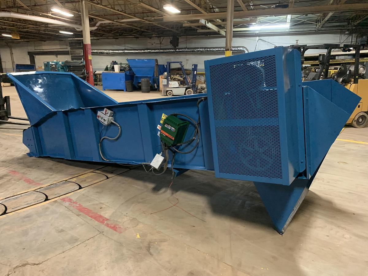 Used EXCEL EX-60 AUTOMATIC MANUAL TIE BALER WITH CONVEYOR VIDEO AVAILABLE