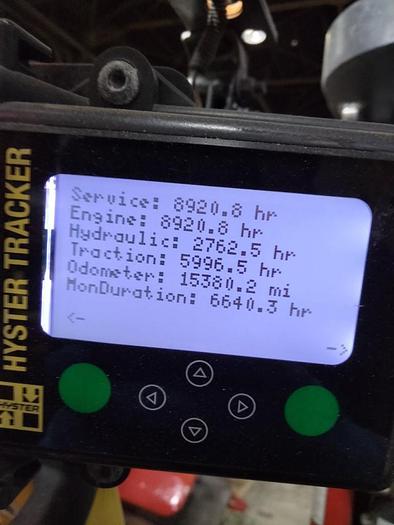 Used 12,000 POUND HYSTER S120FTPRS PAPER ROLL CLAMP TRUCK-PENDING AUC