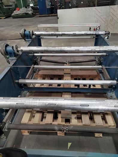 Used 48" ROSENTHAL SHEETER MODEL WAS-4-VHHUJJJUJZEAAC12 WITH CONVEYOR-pending
