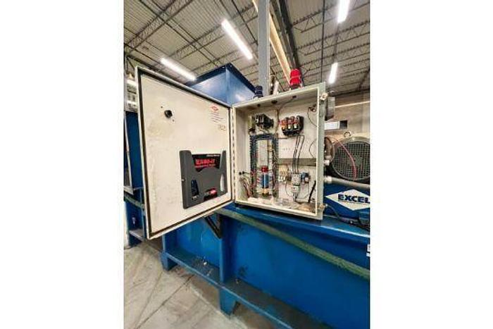 Used EXCEL EX62 CLOSED DOOR BALER 20HP TWIN RAM CYLINDERS