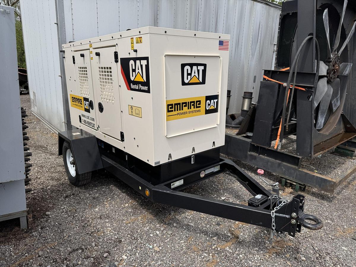 Used 30kW CAT PORTABLE DIESEL GENERATOR SET 2018