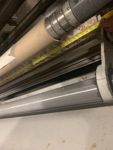 Used 72" WIDE ASHE COUNTER REWINDER