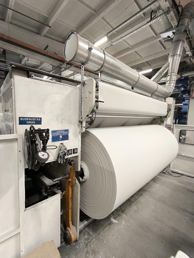 Used FABIO PERINI MODEL 702G TISSUE CONVERTING LINE
