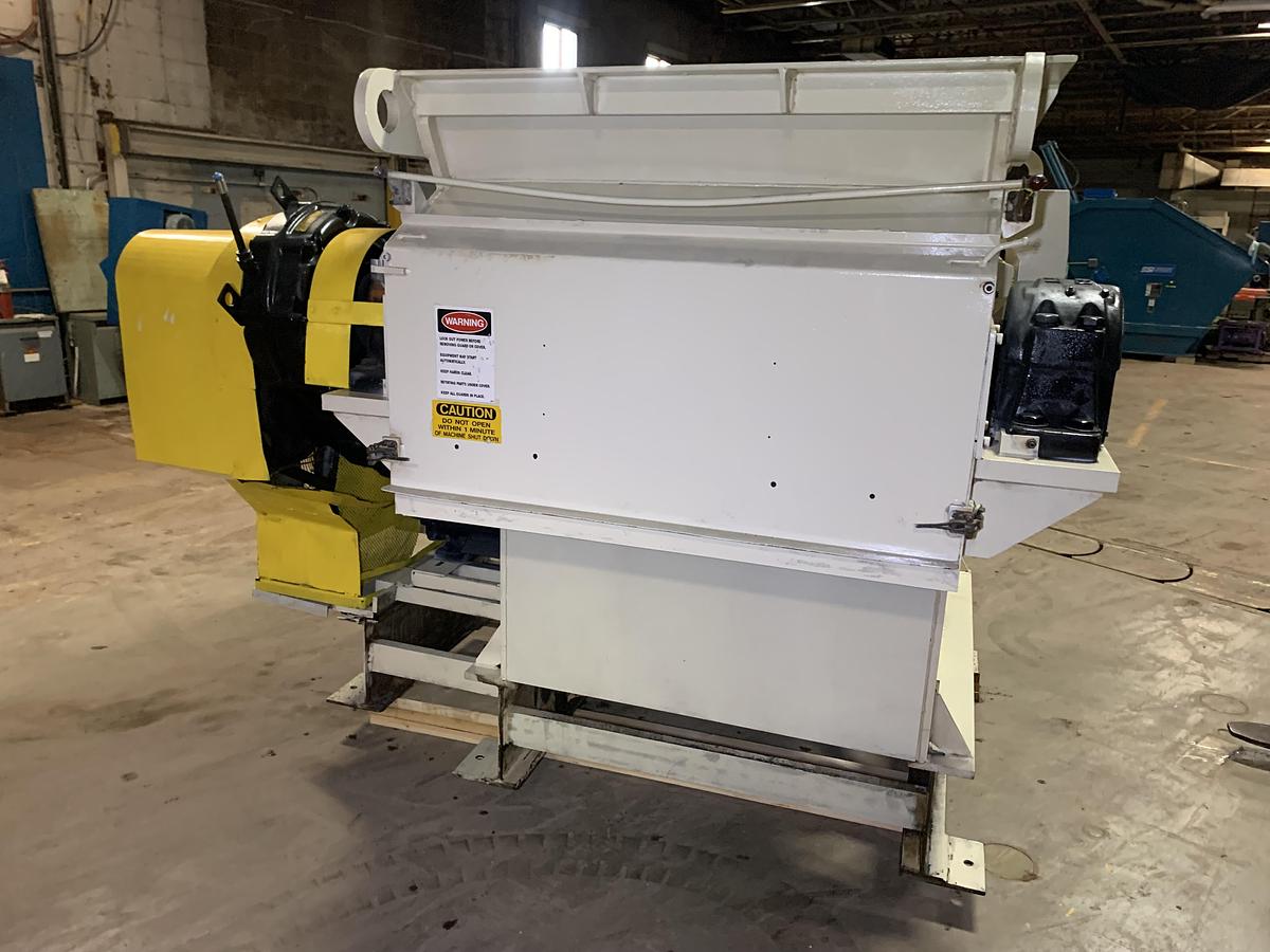 Used 75 HP RETECH GRANULATOR SHREDDER WITH HOPPER (NO INFEED CONVEYOR)