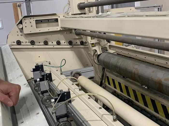 Used 74" CATBRIDGE MODEL 403 CONTINUOUS WINDER & LAMINATOR NONWOVENS - 2020 DRIVE & CONTROLS UPDATE