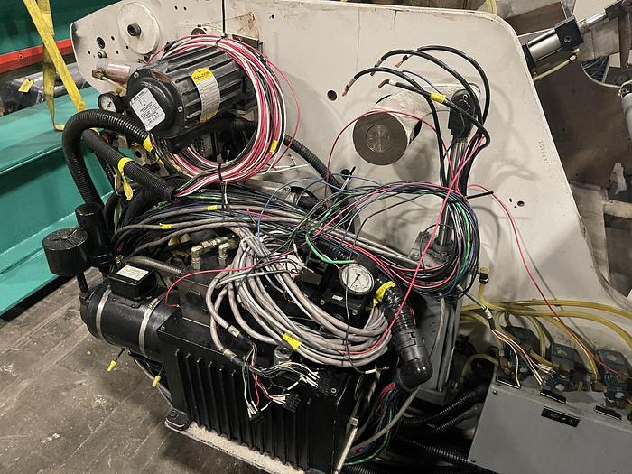 Used 45"  WIDE  KIDDER AUTOMATIC REWIND WITH SPLICER  24" DIA.