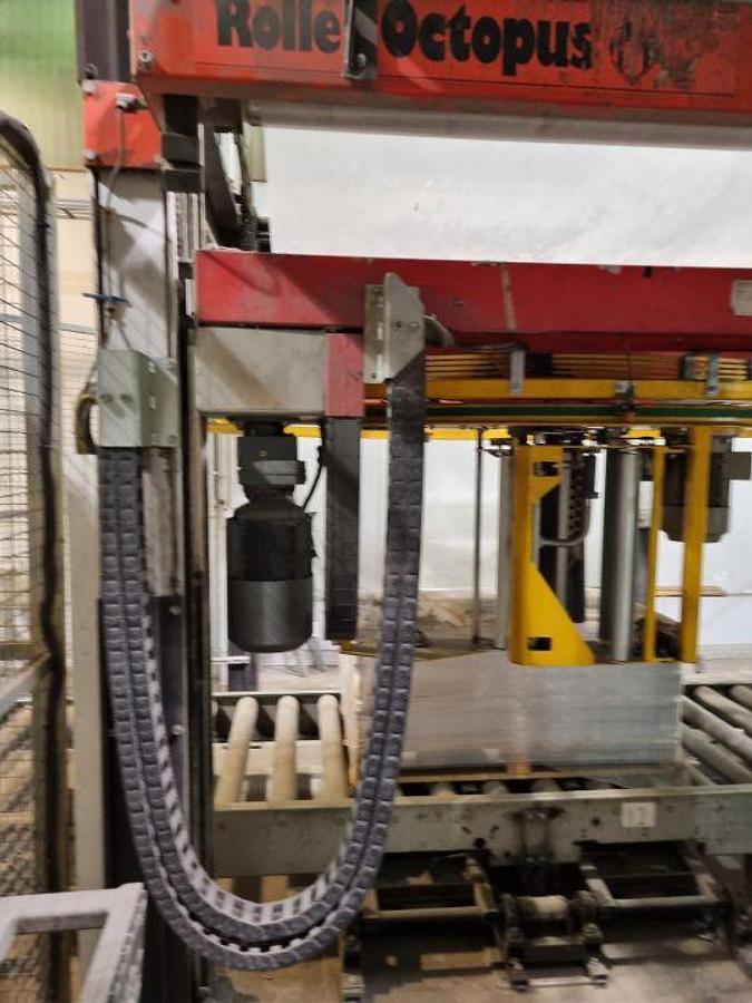 Used SIGNODE (HALOILA) OCTOPUS 1600 BTS PALLET WRAPPING LINE
