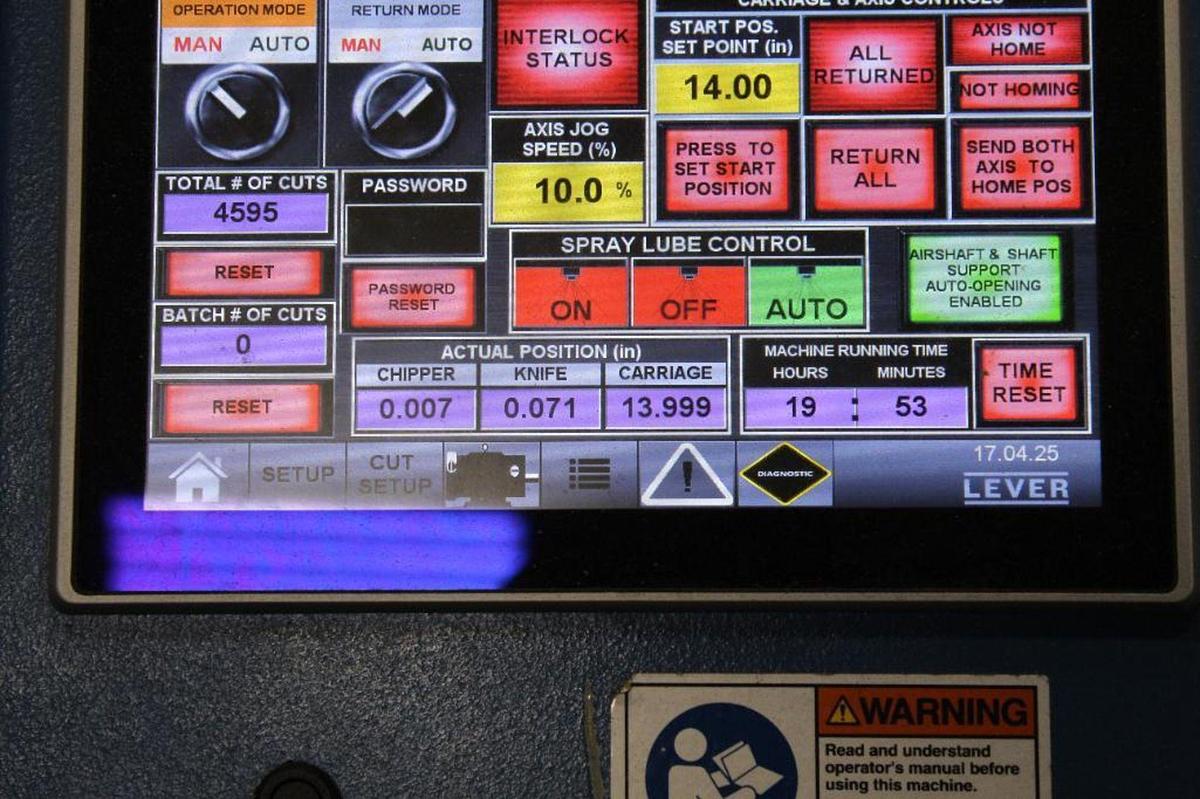 Used 300 HP CUMBERLAND 50H GRANULATOR HOGGER