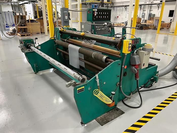 Used 65" DUSENBERY 820 TK CENTER SURFACE REWINDER - PENDING LS