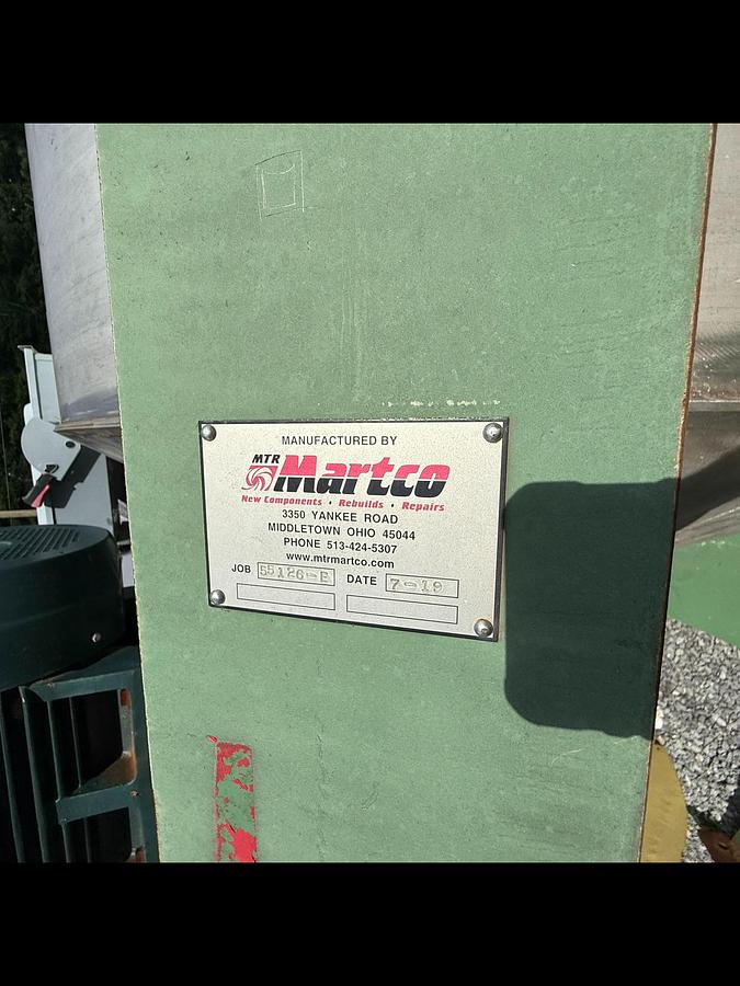 Used MARTCO MINI PULPER JOB 55125-E MANUFACTURED 2019