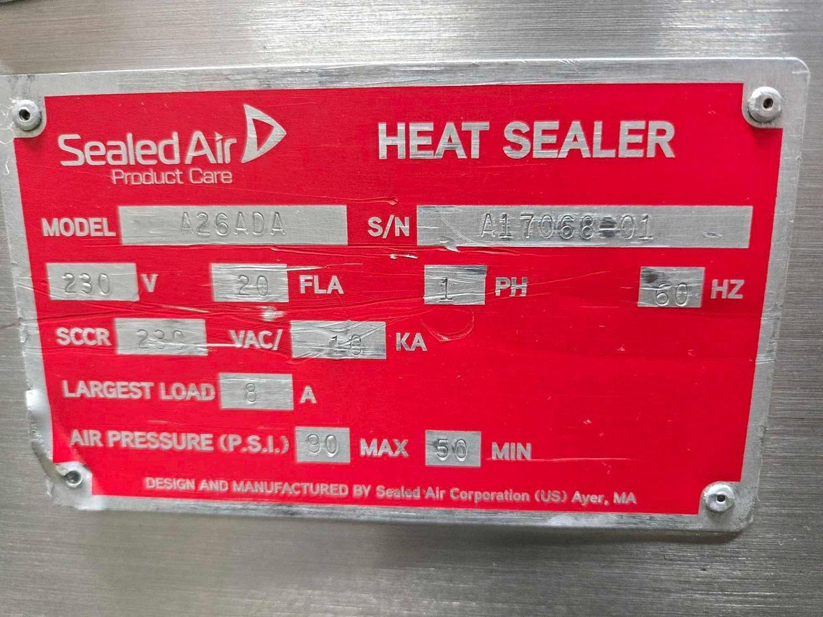 Used 2017 SHANKLIN A-26A DA STAINLESS-STEEL AUTOMATIC L-BAR SEALER