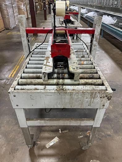 Used CENTRAL CP-322U CASE TAPER CARTON SEALER SYSTEM