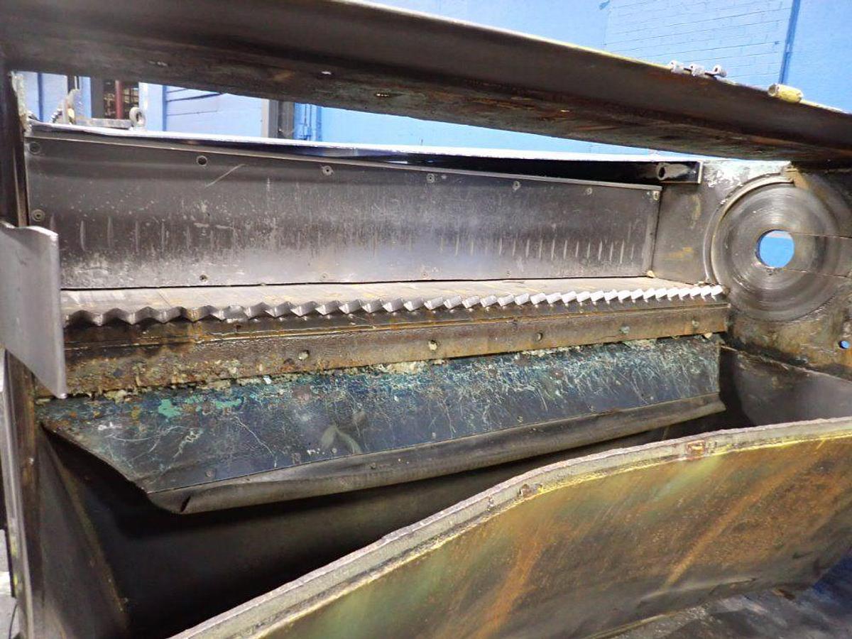 Used 63" GRANUTECH SATURN ROTO-GRIND MODEL M160H SINGLE SHAFT SHREDDER 200 HP