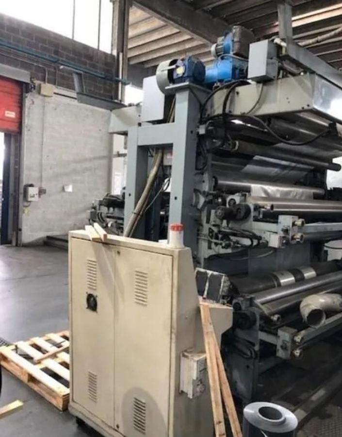 Used 88" WIDE (2250mm) UTECO 4 COLOR STACK PRESS MODEL SILVER 412 IL