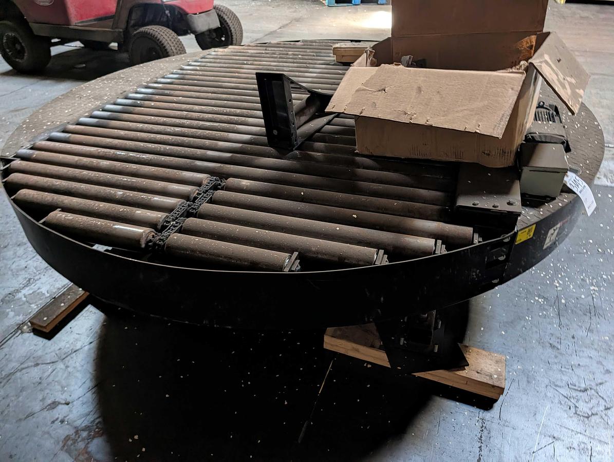 Used HYTROL MODEL 26CRPT POWERED TURNTABLE