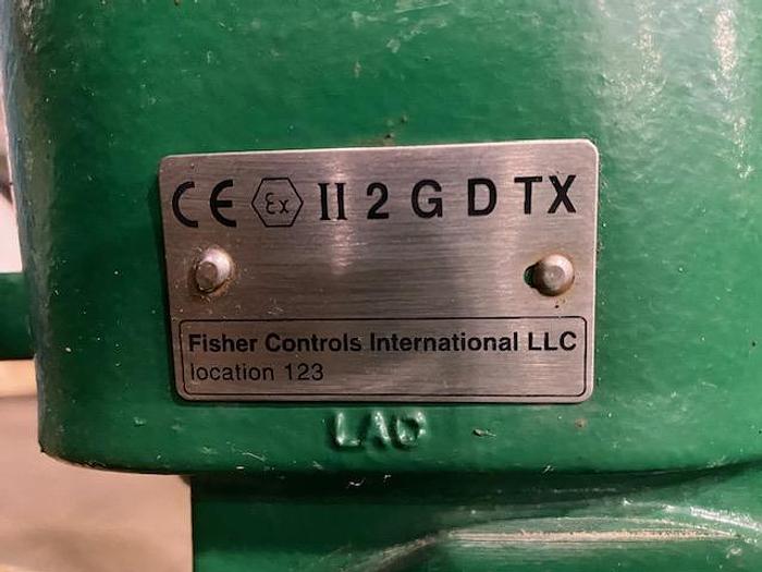 Used FISHER CONTROL VALVE ACTUATOR SIZE 1 BODY SIZE