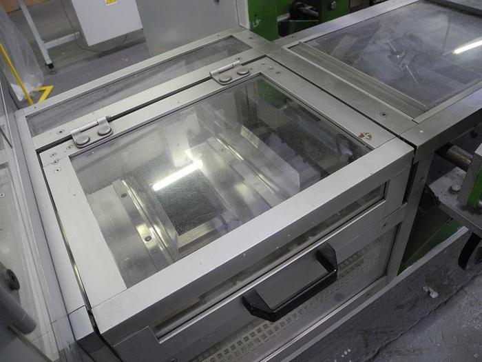 Used HARRO HOFLIGER FACIAL TISSUE CARTONER MODEL BK40-9