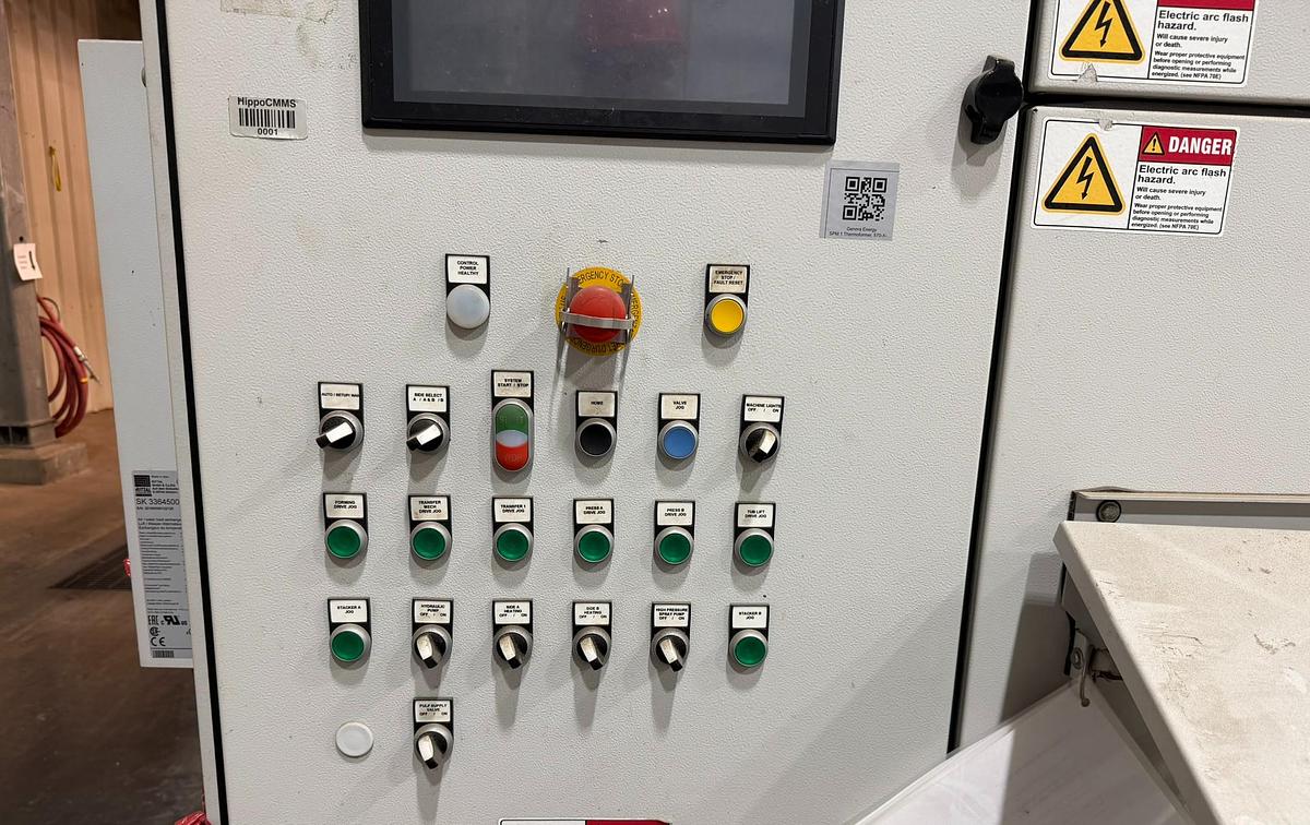 SPM - SOUTHERN PULP MACHINERY TFX PULP MOULDER (6 AVAILABLE)