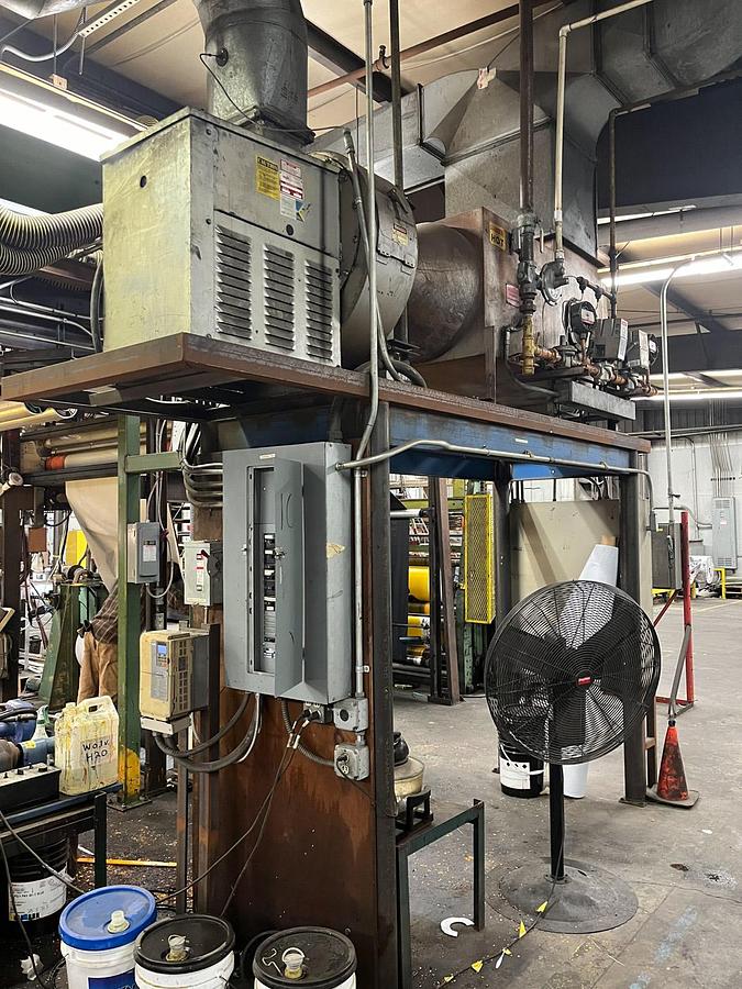 Used 65" WIDE WOLVERINE 4 COLOR STACK PRESS 