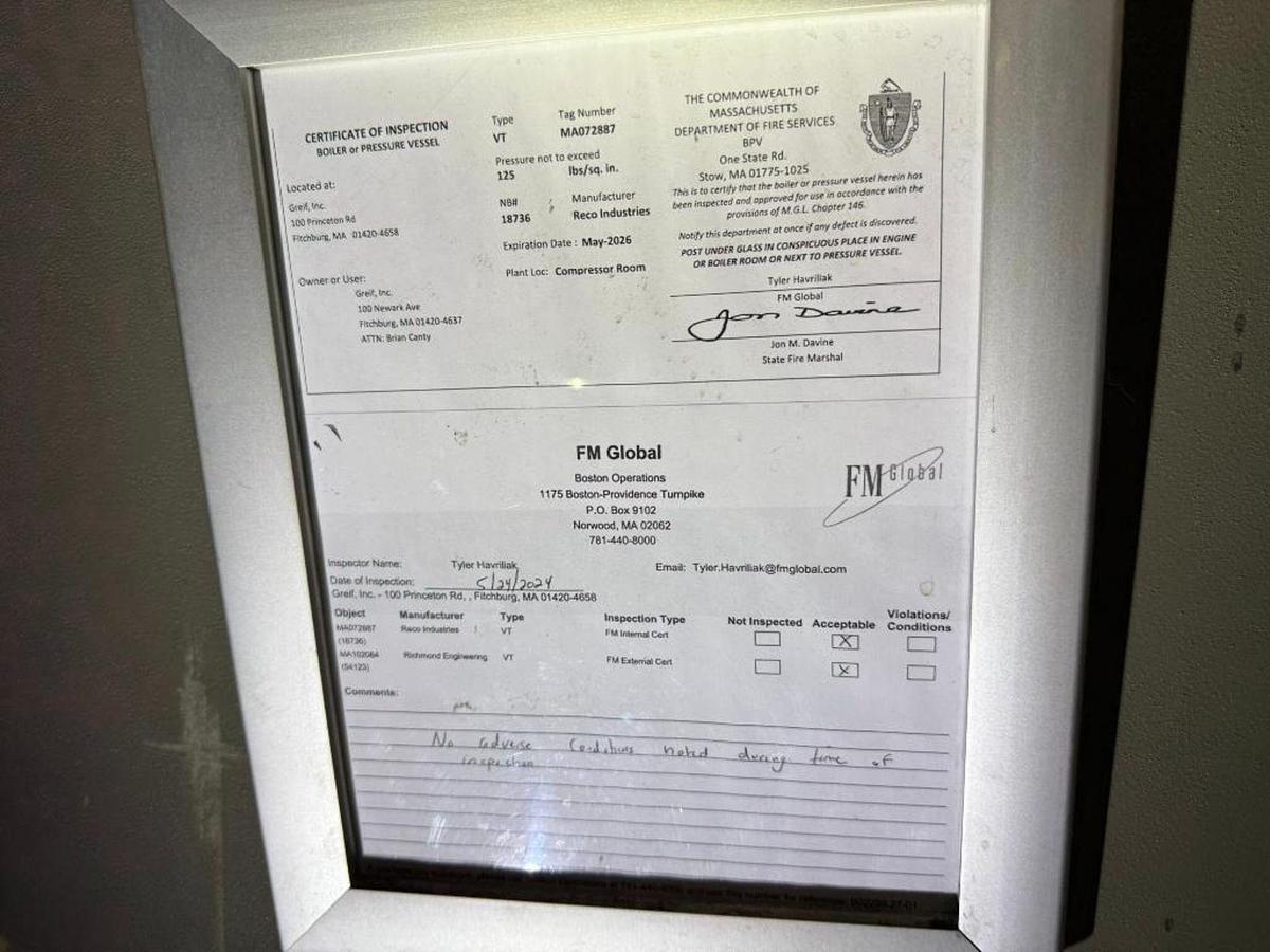 Used  NATIONAL BOARD PRESSURE VESSEL